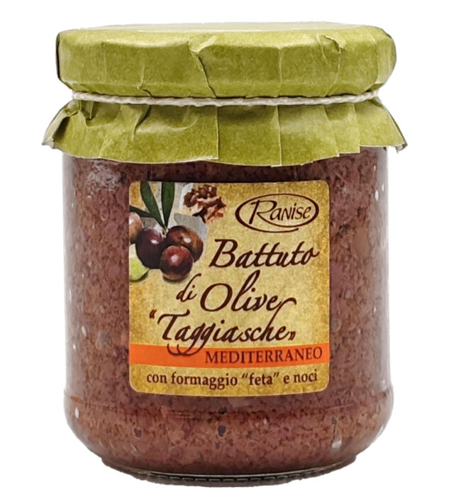 battuto di olive Taggiasche MEDITERRANEO