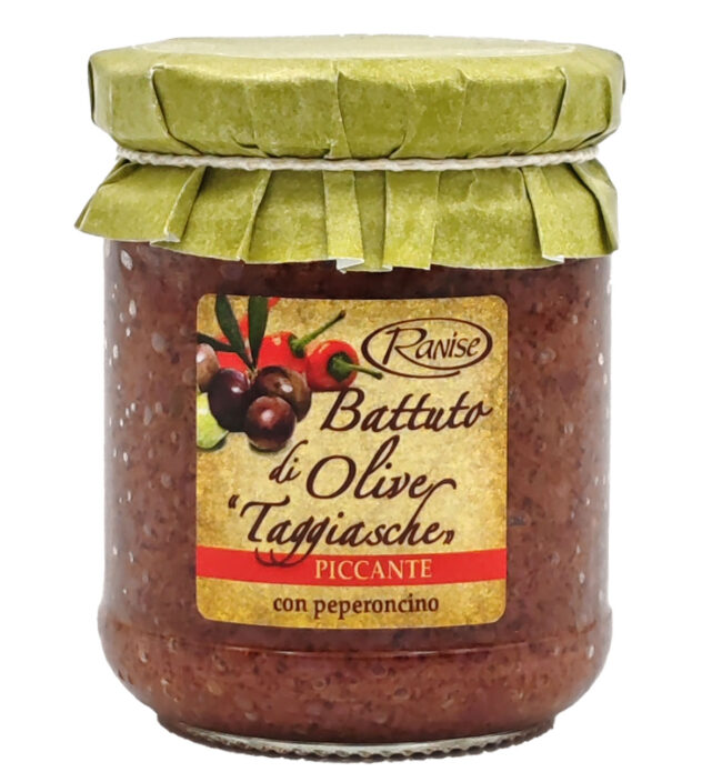 battuto di olive Taggiasche piccante