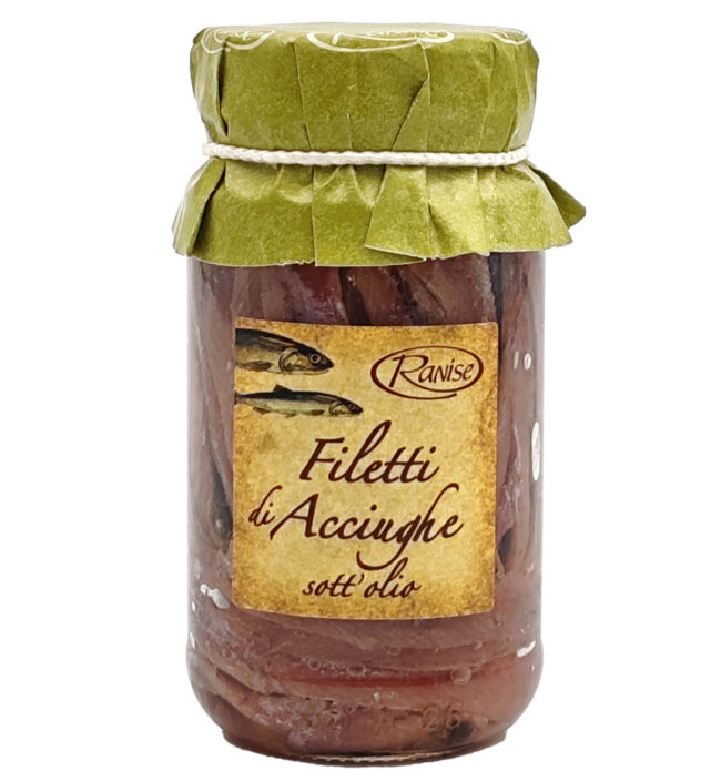 filetti di acciughe sott'olio