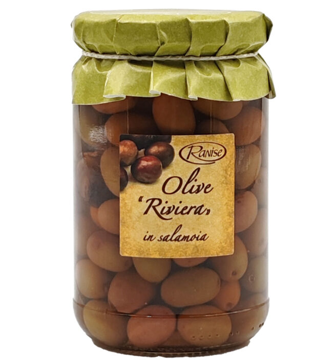 Olive Riviera in salamoia
