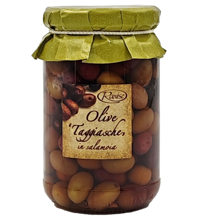 Olive taggiasche in salamoia