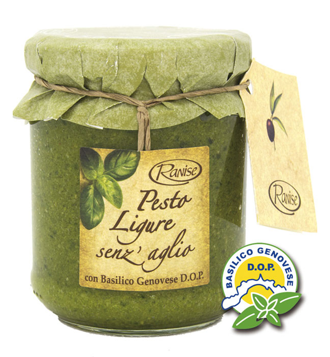 pesto ligure senza aglio